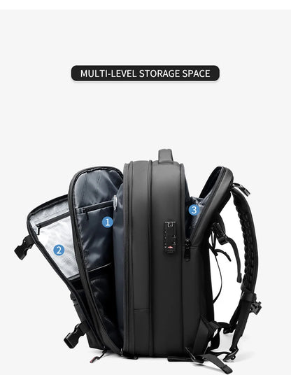 Vacuum Compression 17 Inch Laptop Travel Backpack