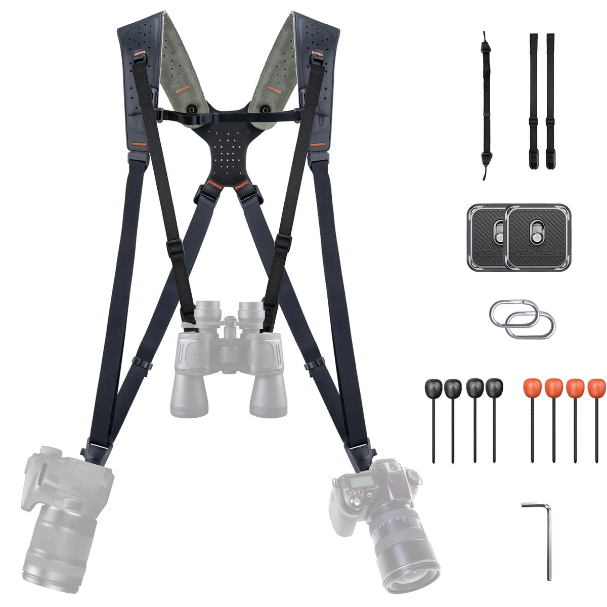 PGYTECH Camera Strap Master Leather Multi-Camera Harness