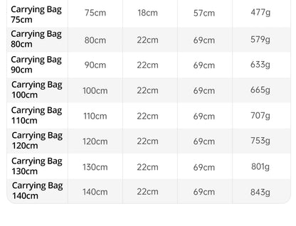 Padded Tripod & Monopod Carrying Case 50–140cm