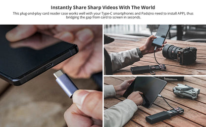 PGYTECH CreateMate High-Speed Card Reader & Storage Case
