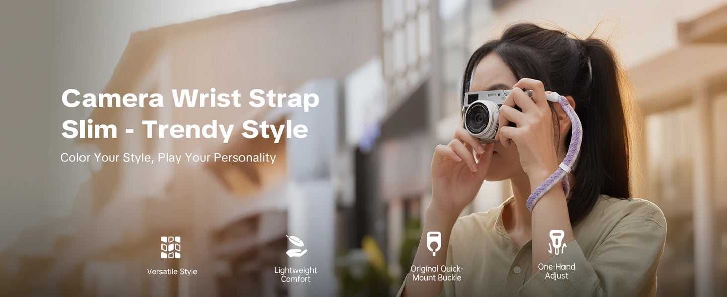 PGYTECH Camera Wrist Strap Slim – Trendy