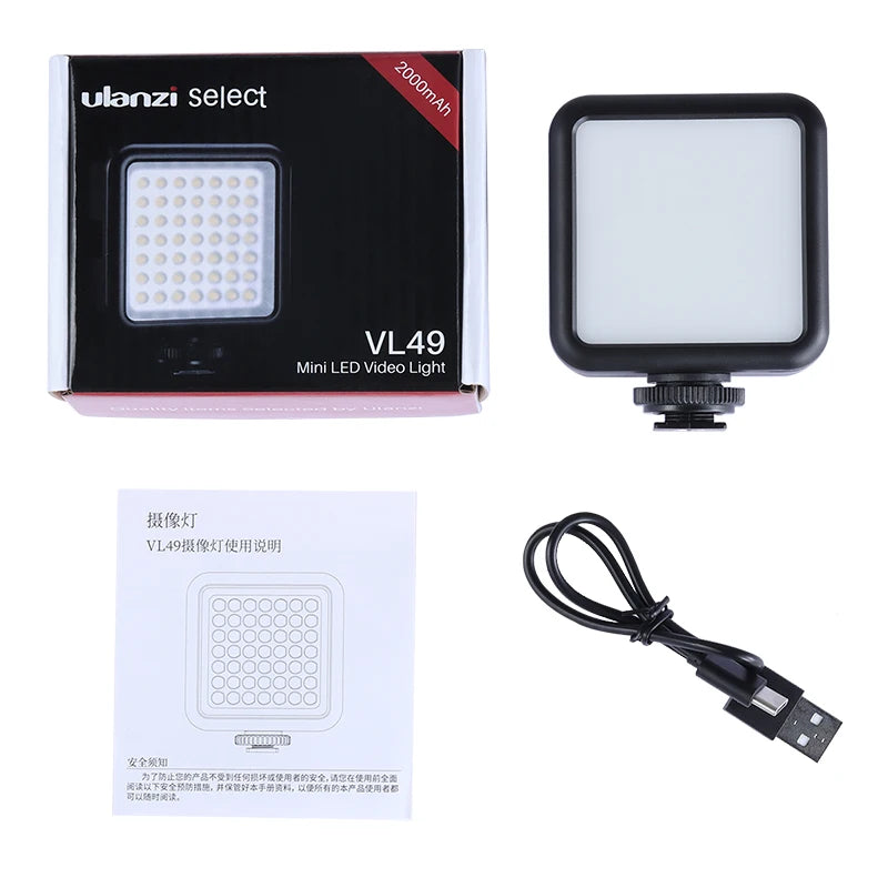 Ulanzi VL49 Mini LED Video Light