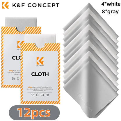 K&F Concept 6.7-Inch Microfibre Camera Cleaning Cloths