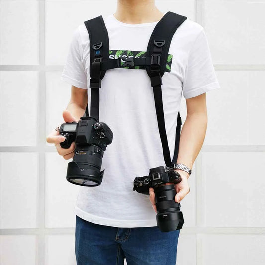 PULUZ Quick Release Double Shoulder Camera Harness