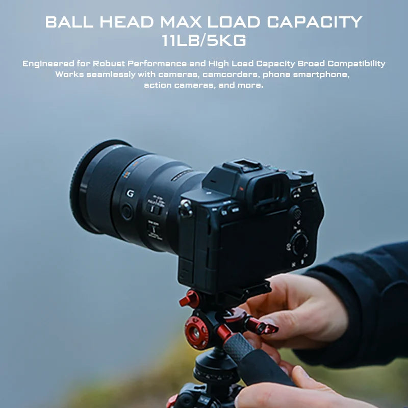 Freewell 1.5m Carbon Fibre Travel Tripod