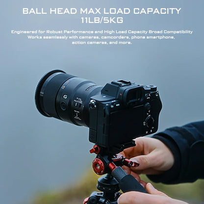 Freewell 1.5m Carbon Fibre Travel Tripod