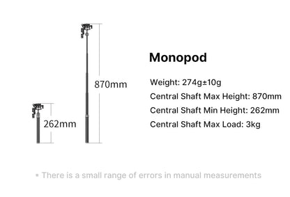 Ulanzi MT-63 26cm Mini Tripod with Panoramic Head