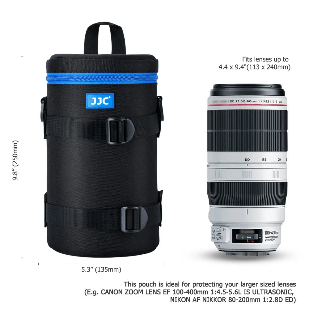 JJC Deluxe Camera Lens Pouch DLP-II Series