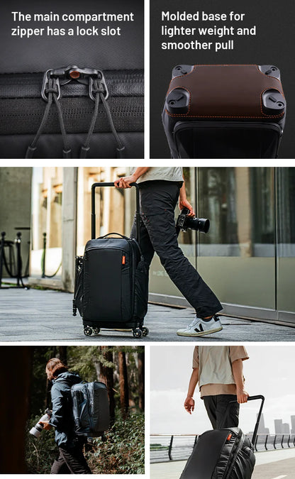 PGYTECH 2-in-1 Roller Camera Backpack