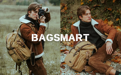 BAGSMART Waterproof Camera Backpack with Tripod Holder