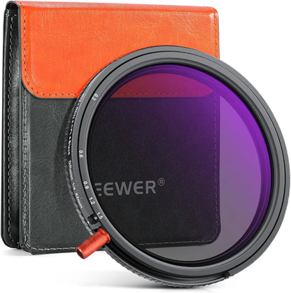 NEEWER 3-in-1 Variable ND, CPL & 1/4 Black Diffusion Filter
