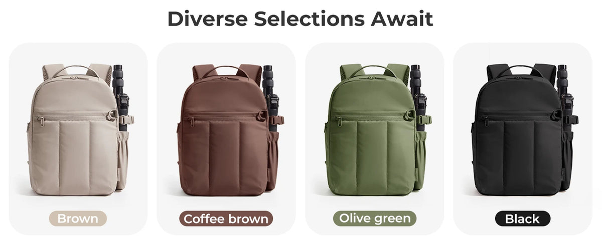 BAGSMART Multifunctional DSLR Camera Backpack - CameraHUB