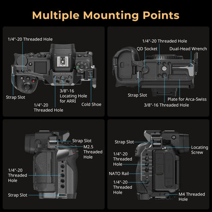 SmallRig Camera Cage for Nikon Z6 III