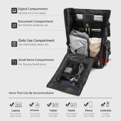 TIGERNU 15.6 Inch Laptop Travel Backpack