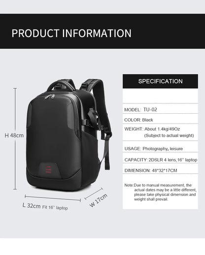 TW-6166 DSLR Camera Backpack