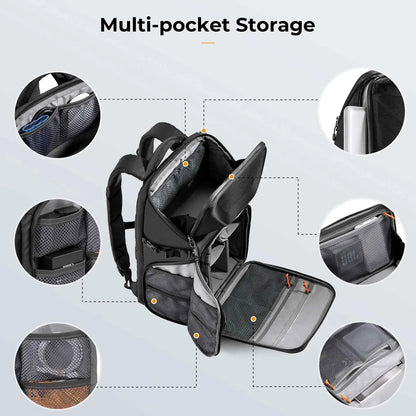K&F 20L Hardshell Camera Backpack with 15.6 Inch Laptop Compartment