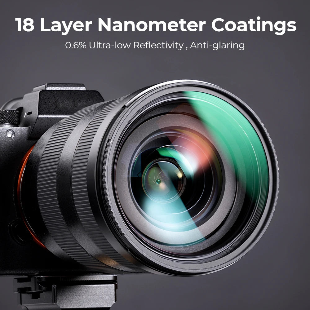 K&F Concept Multi-Coated UV Lens Filter - UV Filter / 55mm