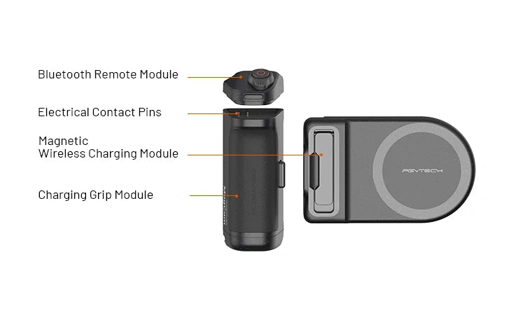 PGYTECH MagCam Magnetic Phone Camera Grip System