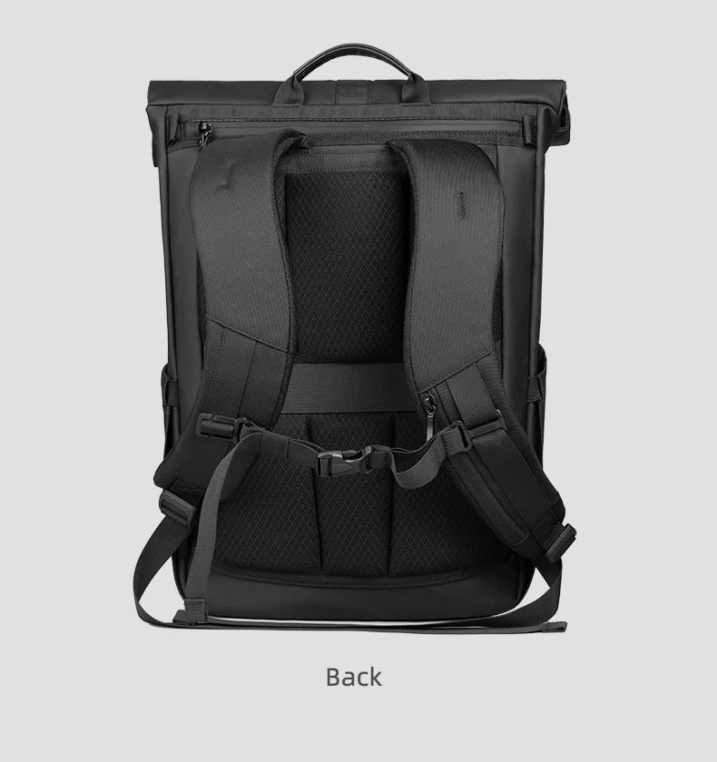 Heroic Knight Expandable Rolltop Laptop Backpack
