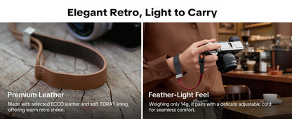 PGYTECH Camera Wrist Strap Slim – Vintage