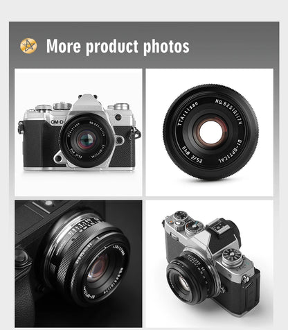 TTArtisan 25mm f/2 APS-C Manual Focus Lens