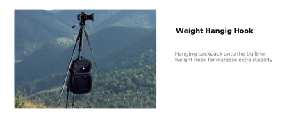 K&F S255A3 190cm Lightweight Camera Tripod