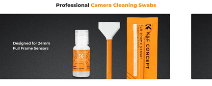 K&F Concept Camera Sensor Cleaning Swab & Liquid Kit