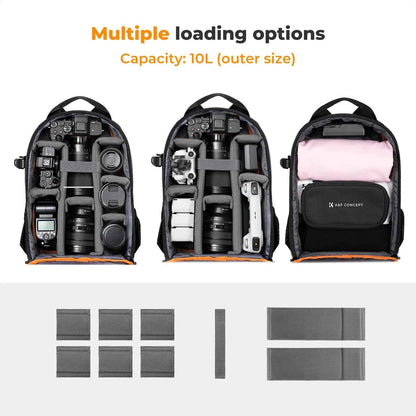 K&F Concept 10L Lightweight Camera Backpack