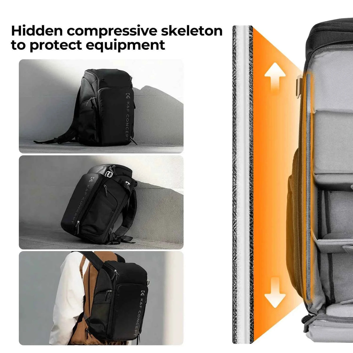 K&F Alpha Backpack Air 25L Camera Backpack