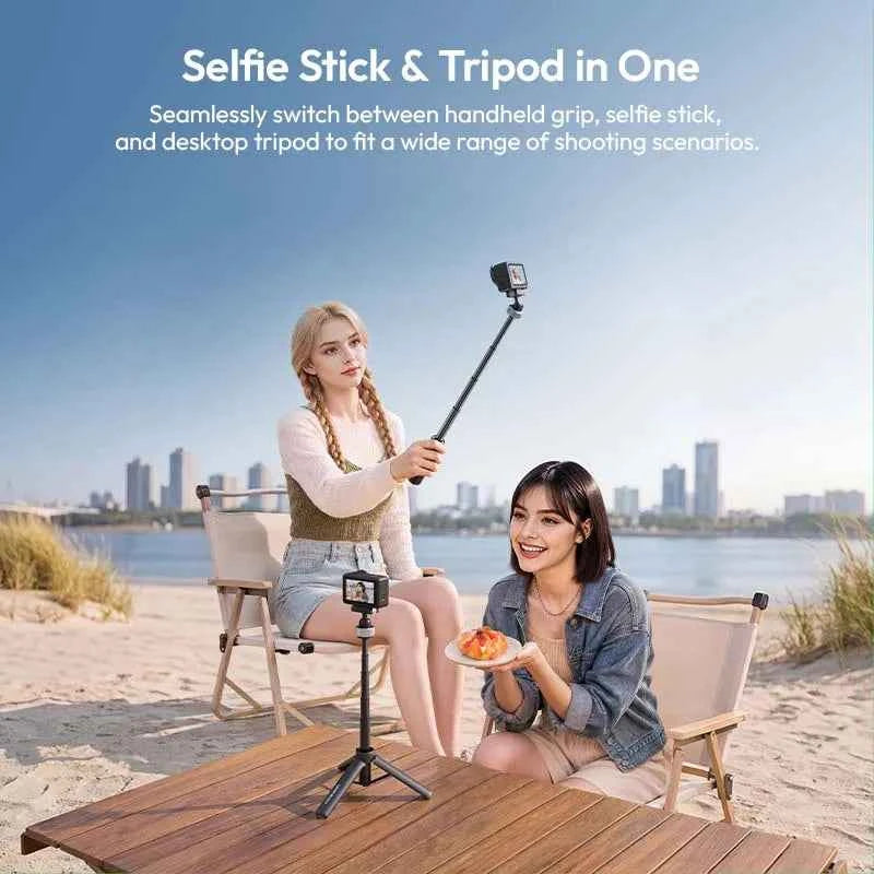 Ulanzi MT95 Mini Tripod & Selfie Stick for Action Cameras