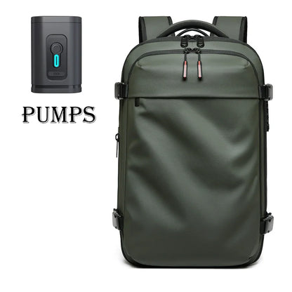 Vacuum Compression 17-Inch Laptop Travel Backpack