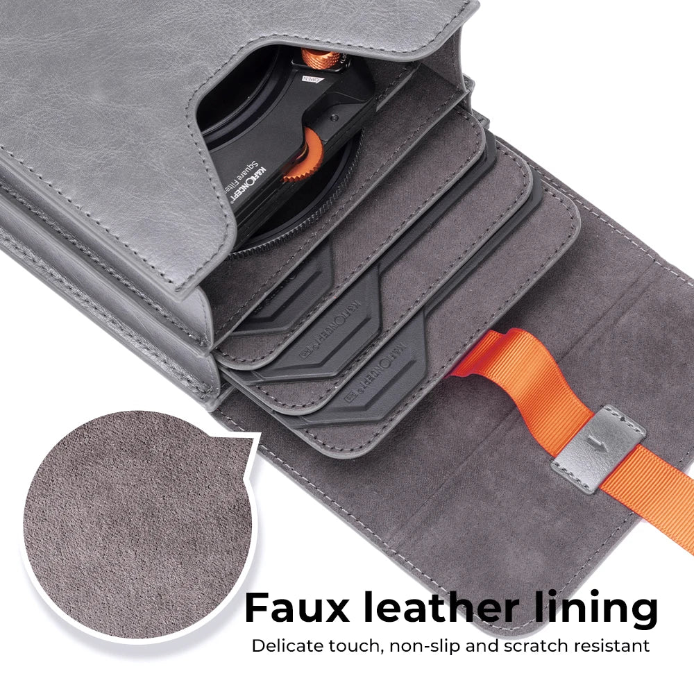 K&F Concept Square Filter Pouch for 100×100mm and 100×150mm Filters