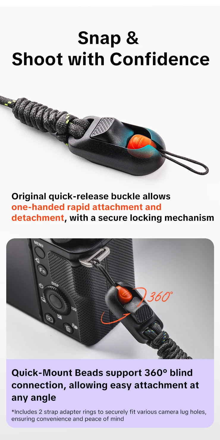 PGYTECH Camera Strap Slim Trendy