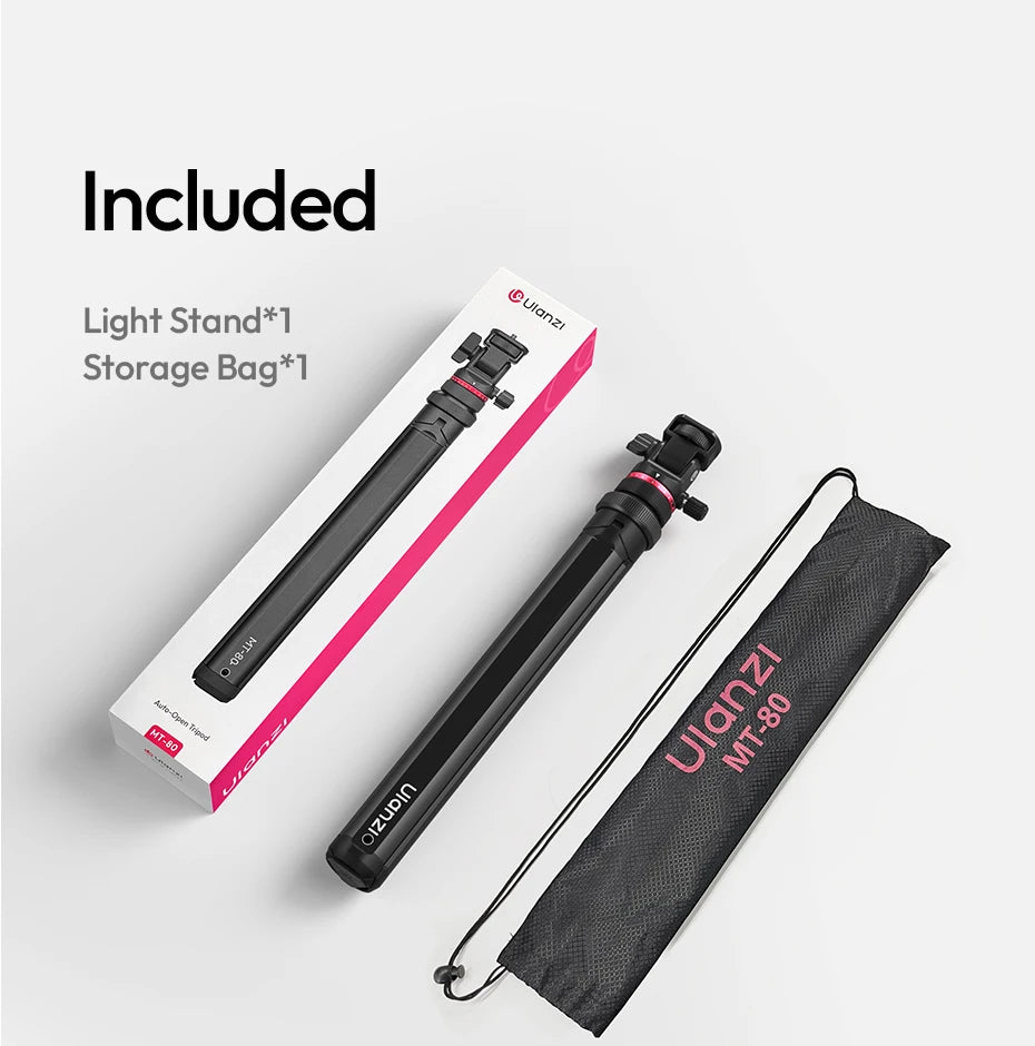 Ulanzi MT-80 Auto-Open 2m Tripod Light Stand