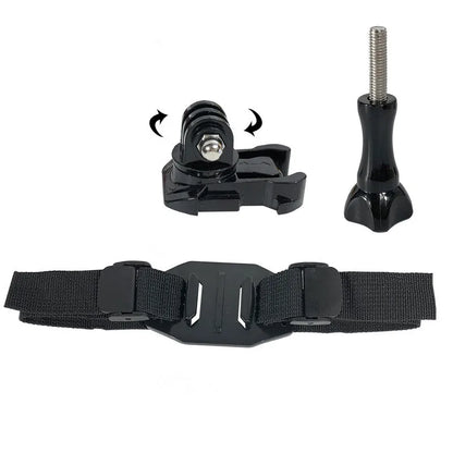 Vented Helmet Strap Mount for GoPro, DJI Osmo Action and Insta360