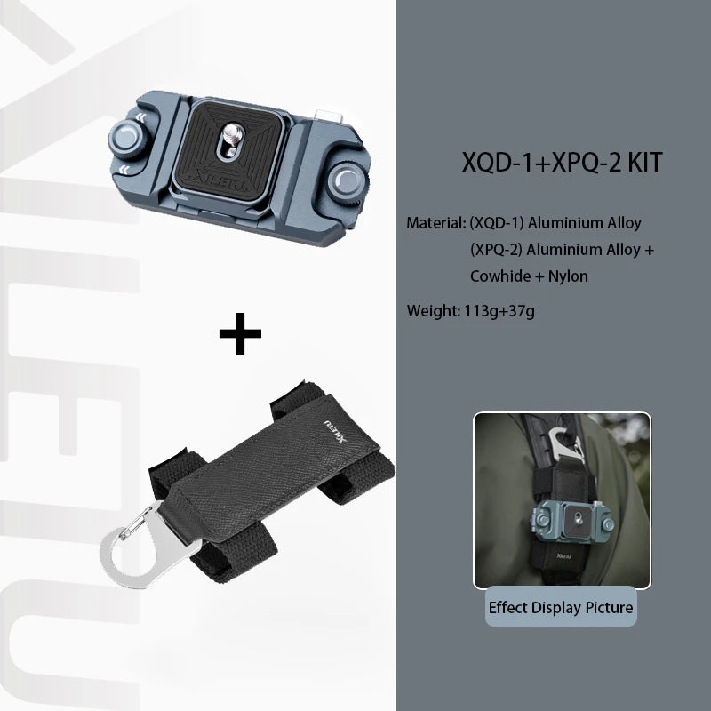 XILETU Quick Release Backpack Camera Clip