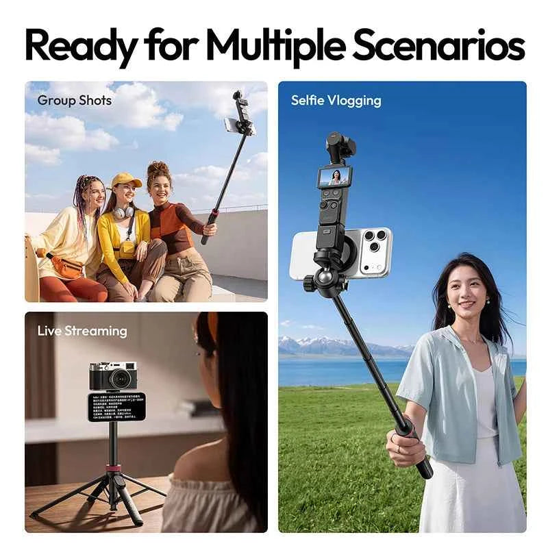 Ulanzi MT-44M Magnetic Selfie Stick & Tripod