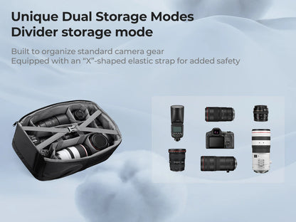 K&F 22L Hardshell Drone Camera Backpack