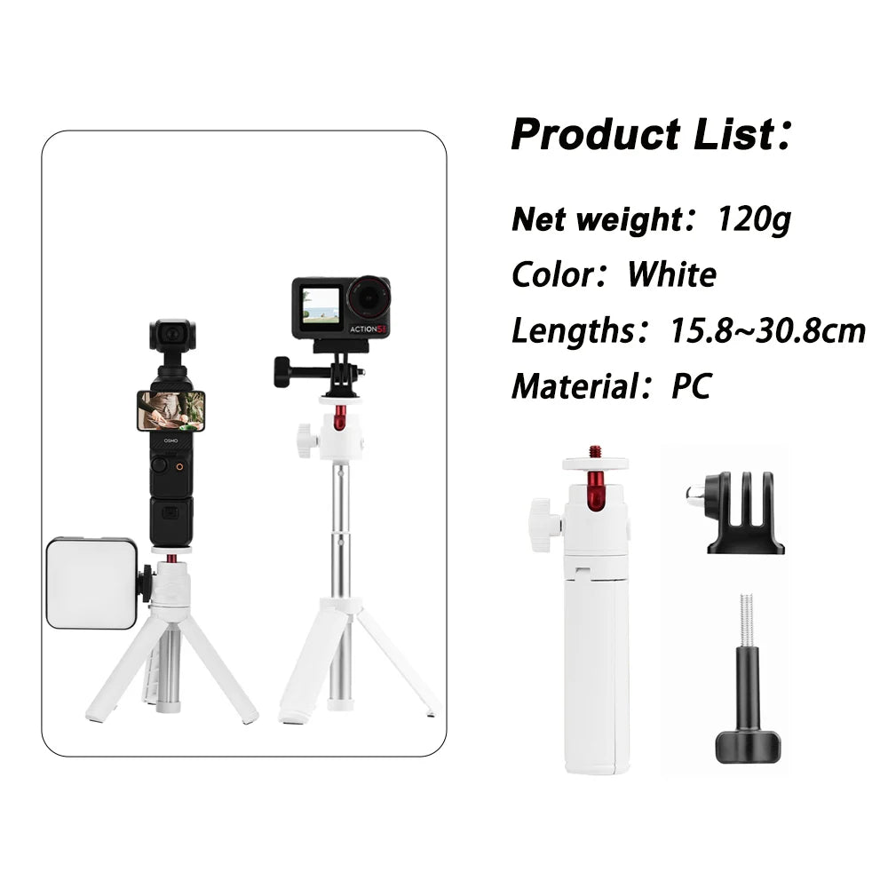 Flymile Action Camera Selfie Stick & Mini Tripod