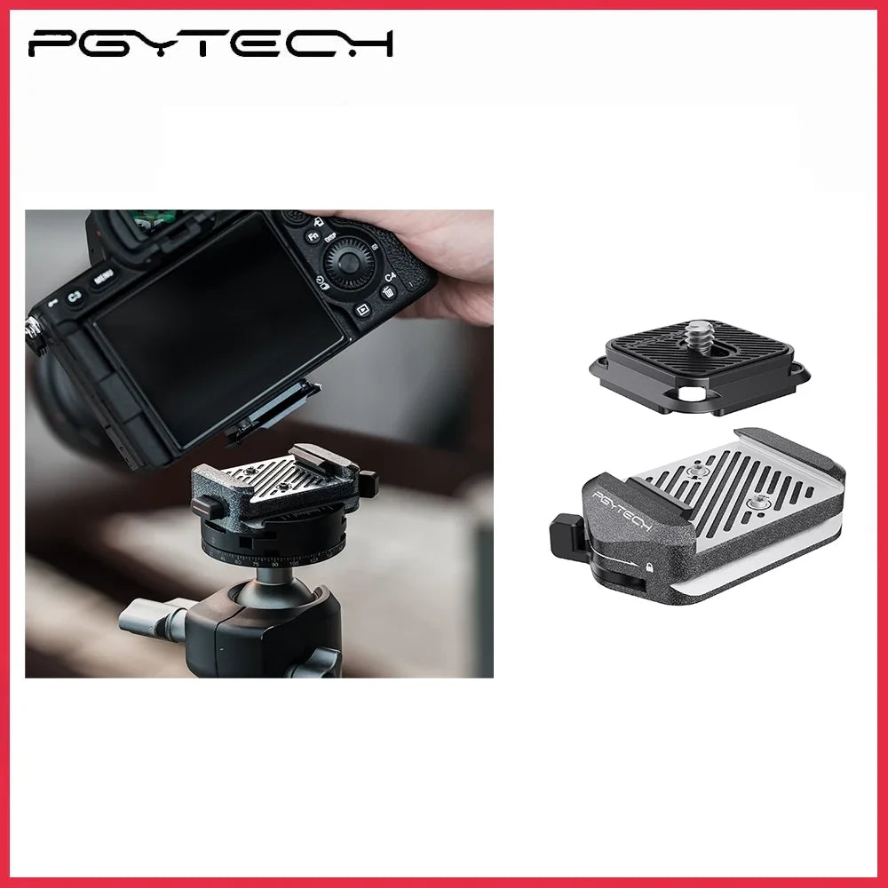 PGYTECH Arca-Type Quick Release Clamp & Plate V2