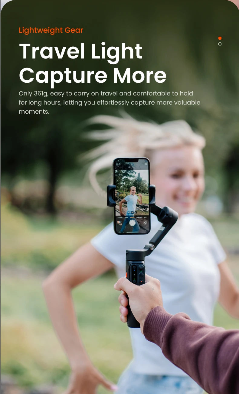 Hohem iSteady X3 SE Foldable Smartphone Gimbal