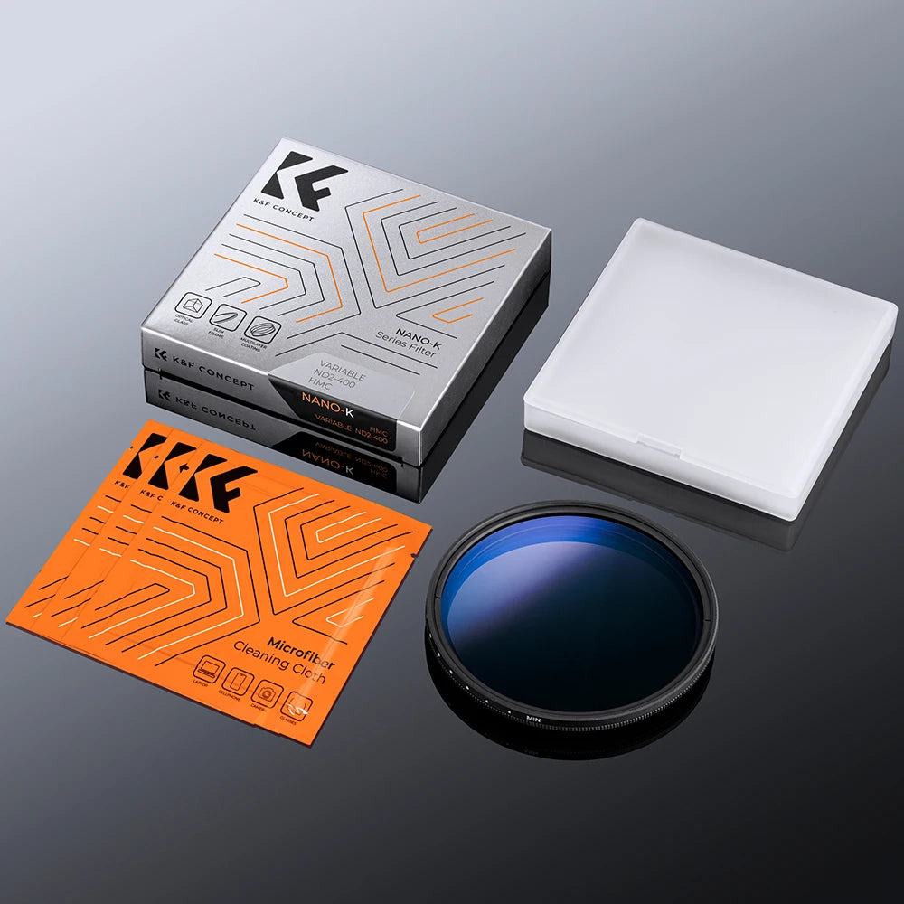 K&F Slim ND2-ND400 Variable ND Lens Filter