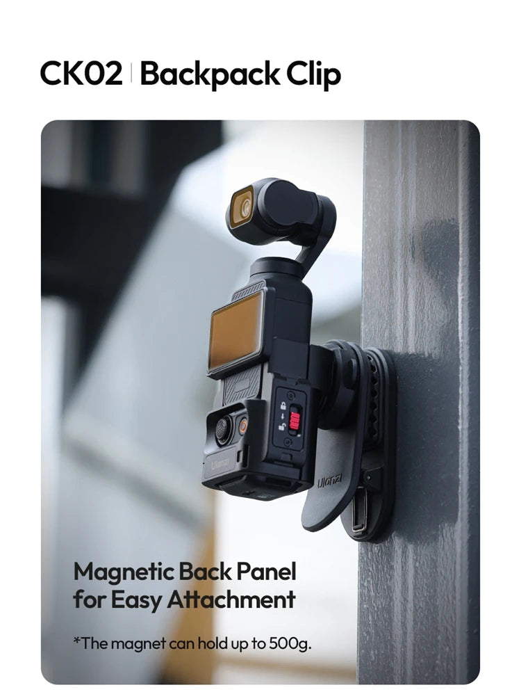 Ulanzi CK02 Backpack Clip Mount for DJI Osmo Pocket
