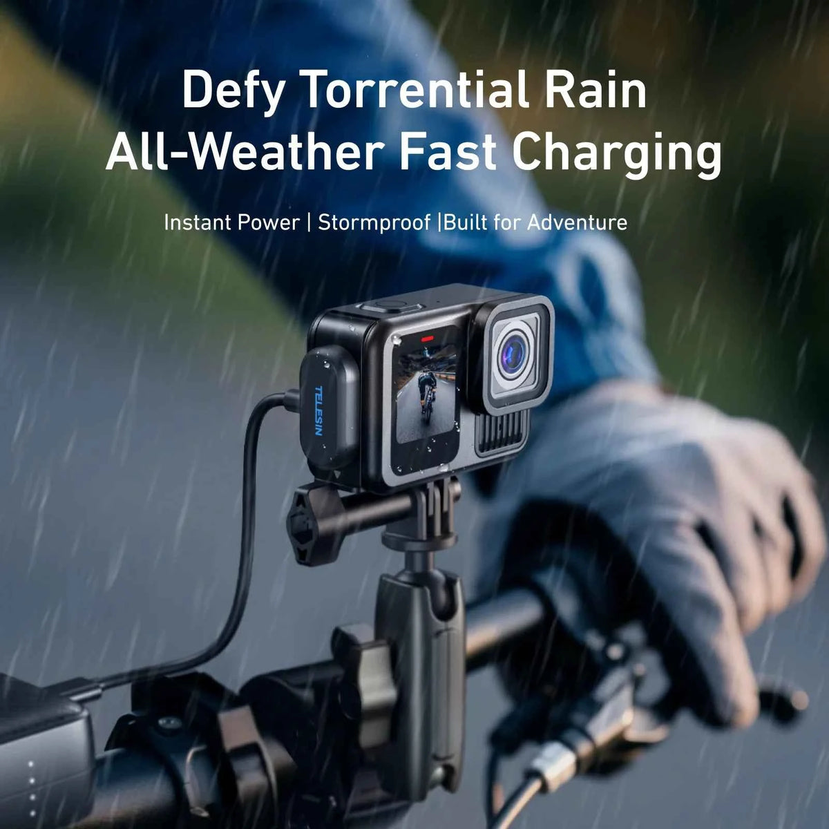 TELESIN USB-C Charging Side Cover for GoPro HERO 9–13