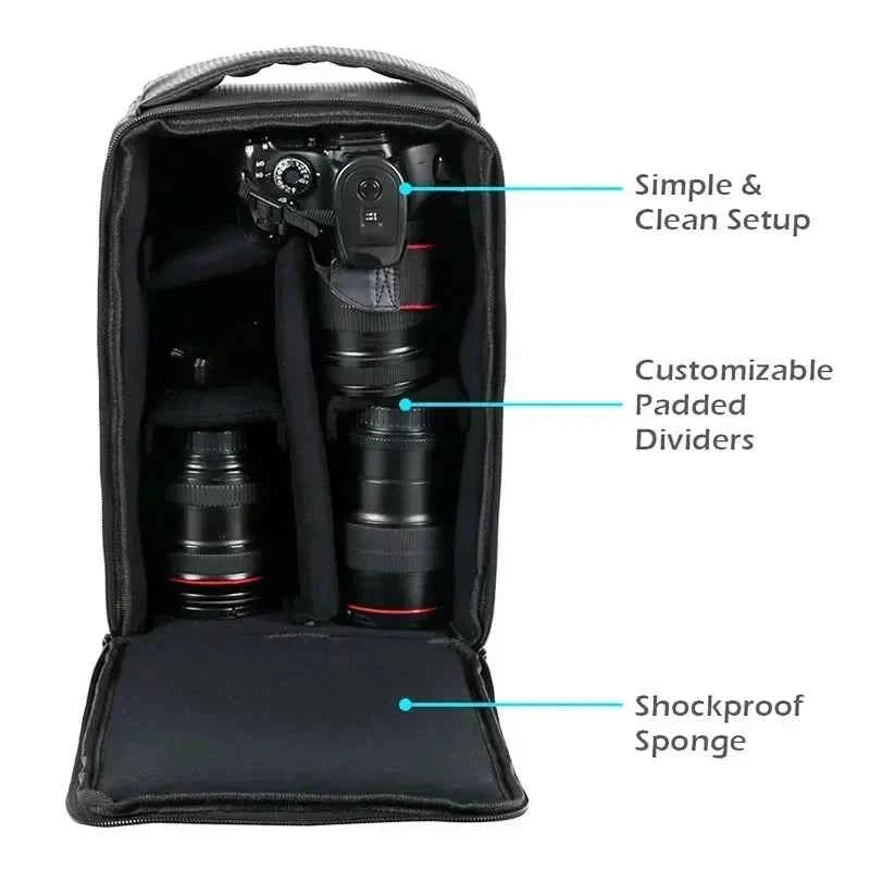 Multifunctional DSLR Camera Backpack