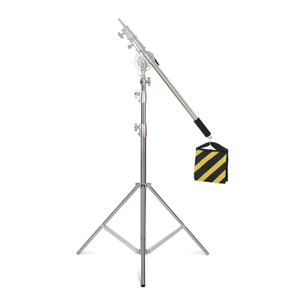 Heavy-Duty Stainless Steel Photography Light Stand