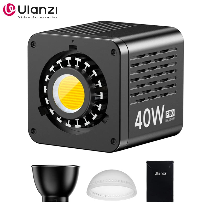 Ulanzi L023 40W Pro Bi-Colour COB Video Light Kit - JP Plug