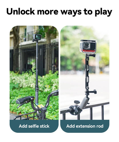 TELESIN 360° Super Clamp & Magic Arm Camera Mount