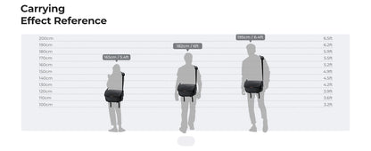 K&F Concept 15L Camera Sling Bag for DSLR & Mirrorless Cameras
