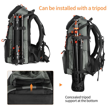 K&F 32L/25L 2-in-1 Camera Backpack and Sling Bag